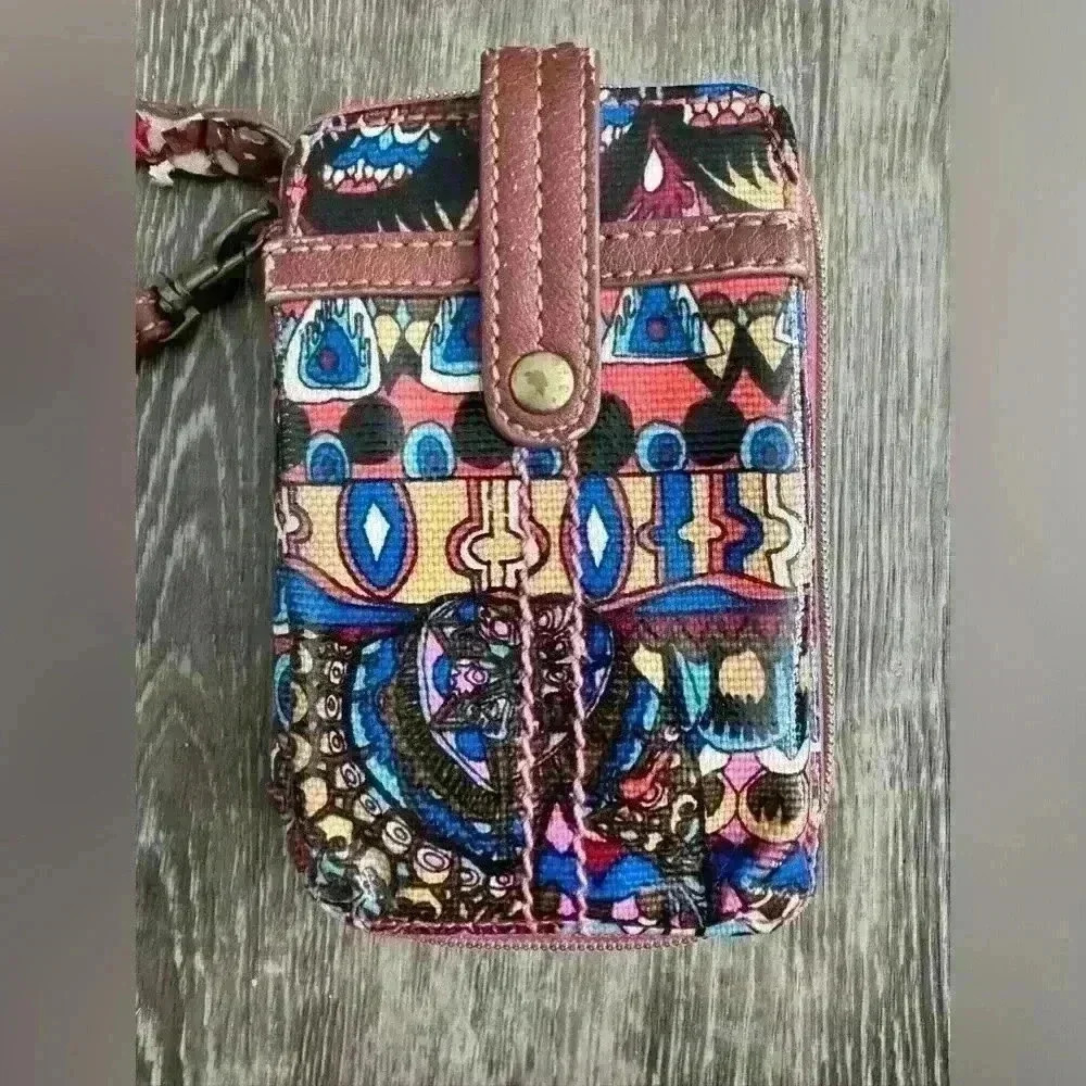 Women's Sakroots Wristlet/Phone Case/Credit Cards Wallet​ - Picture 4 of 8